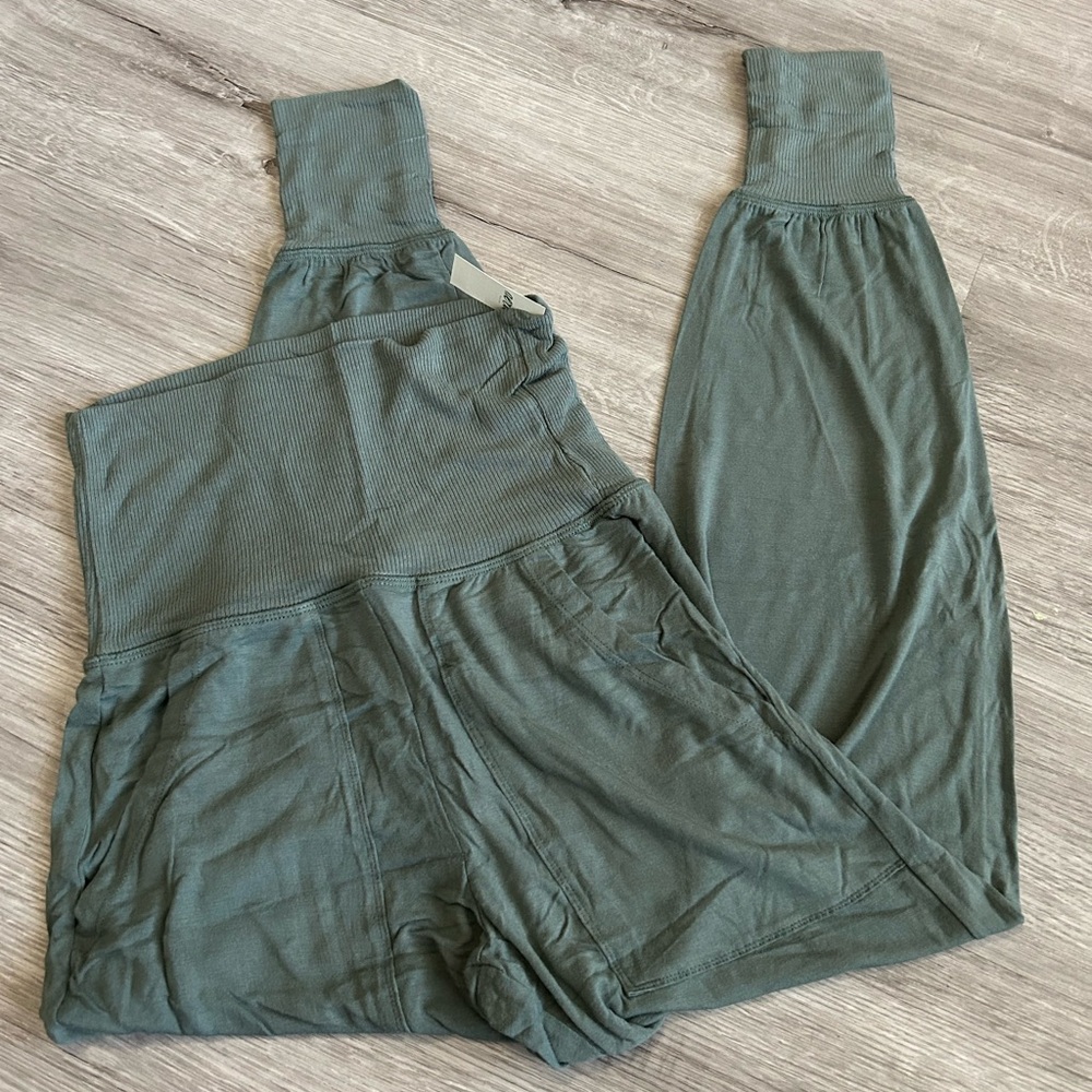 Aerie Green High Waisted Joggers nwt